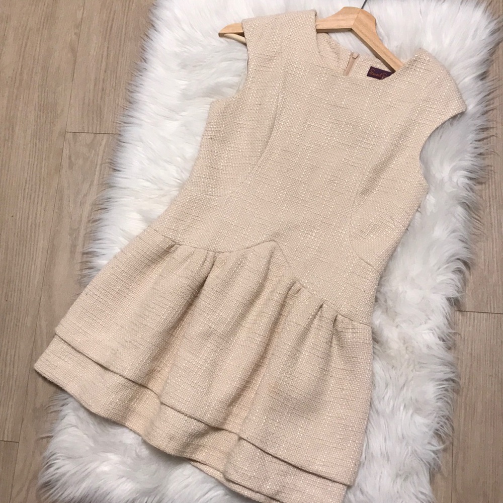 Amazing light beige dress